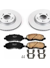 Power Stop Z17 Evolution Geomet Coated Brake Kit Front Mitsubishi Eclipse 2006-2012                                     - CRK094 - Image 2