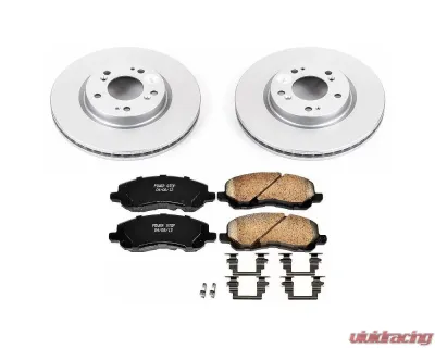 Power Stop Z17 Evolution Geomet Coated Brake Kit Front Mitsubishi Eclipse 2006-2012 - CRK094