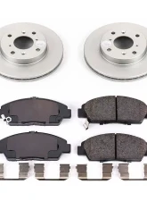 Power Stop Z17 Evolution Geomet Coated Brake Kit Front Honda Prelude 1992-1996                                     - CRK1033 - Image 2