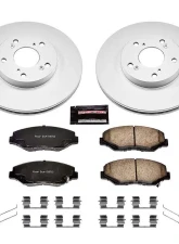 Power Stop Z17 Evolution Geomet Coated Brake Kit Front Acura ILX 2014-2015                                     - CRK1043 - Image 2