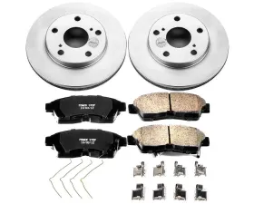 Power Stop Z17 Evolution Geomet Coated Brake Kit Front Toyota Camry 1992-2001