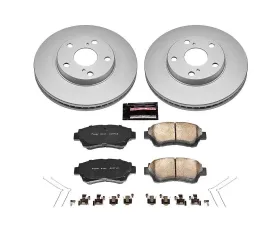 Power Stop Z17 Evolution Geomet Coated Brake Kit Front Lexus ES300 1992-1996