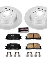 Power Stop Z17 Evolution Geomet Coated Brake Kit Rear Toyota Highlander 2001-2003                                     - CRK1069 - Image 2