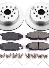 Power Stop Z17 Evolution Geomet Coated Brake Kit Rear Lexus GS300 1993-1997                                     - CRK1080 - Image 2