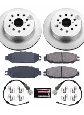 Power Stop Z17 Evolution Geomet Coated Brake Kit Rear Lexus LS400 1993-1994                                     - CRK1081 - Image 2