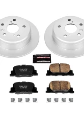 Power Stop Z17 Evolution Geomet Coated Brake Kit Rear Lexus ES300 2000-2001                                     - CRK1084 - Image 2