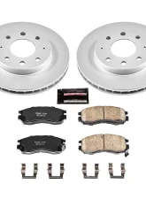 Power Stop Z17 Evolution Geomet Coated Brake Kit Front Eagle Summit 1993-1995                                     - CRK1090 - Image 2