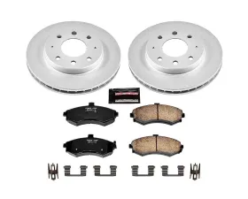Power Stop Z17 Evolution Geomet Coated Brake Kit Front Hyundai Elantra 2002-2005