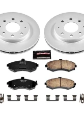 Power Stop Z17 Evolution Geomet Coated Brake Kit Front Hyundai Elantra 2002-2005                                     - CRK1093 - Image 2
