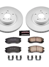 Power Stop Z17 Evolution Geomet Coated Brake Kit Front Subaru Legacy 1996                                     - CRK1118 - Image 2