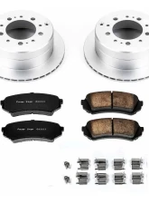 Power Stop Z17 Evolution Geomet Coated Brake Kit Rear Lexus LX470 1998-2007                                     - CRK1134 - Image 2