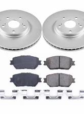 Power Stop Z17 Evolution Geomet Coated Brake Kit Front Toyota Camry 2002-2004                                     - CRK1143 - Image 2