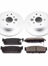 Power Stop Z17 Evolution Geomet Coated Brake Kit Rear Infiniti J30 1993-1997                                     - CRK1165 - Image 2