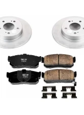 Power Stop Z17 Evolution Geomet Coated Brake Kit Rear Infiniti I30 1996-2001                                     - CRK1168 - Image 2