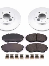 Power Stop Z17 Evolution Geomet Coated Brake Kit Front Mazda MPV 2000-2006                                     - CRK1184 - Image 2