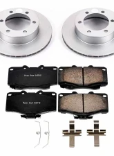 Power Stop Z17 Evolution Geomet Coated Brake Kit Front Toyota 4Runner 1995-2002                                     - CRK1233 - Image 2