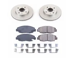 Power Stop Z17 Evolution Geomet Coated Brake Kit Front Acura CL 1998-1999
