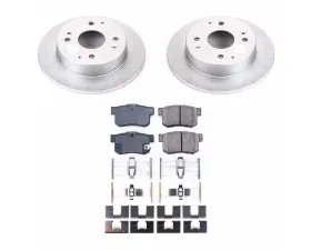 Power Stop Z17 Evolution Geomet Coated Brake Kit Rear Acura CL 1998-1999