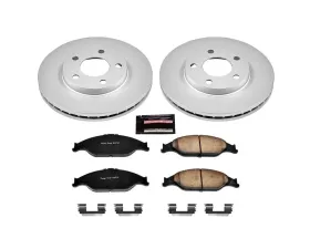 Power Stop Z17 Evolution Geomet Coated Brake Kit Front Ford Mustang 1999-2004