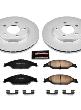 Power Stop Z17 Evolution Geomet Coated Brake Kit Front Ford Mustang 1999-2004                                     - CRK1301 - Image 2