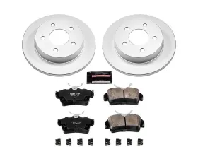 Power Stop Z17 Evolution Geomet Coated Brake Kit Rear Ford Mustang 1994-2004