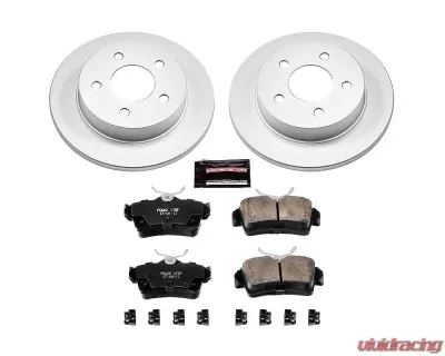 Power Stop Z17 Evolution Geomet Coated Brake Kit Rear Ford Mustang 1994-2004 - CRK1303