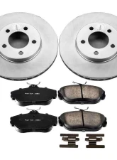 Power Stop Z17 Evolution Geomet Coated Brake Kit Front Ford Taurus 1994-2000                                     - CRK1327 - Image 2