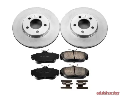 Power Stop Z17 Evolution Geomet Coated Brake Kit Front Ford Taurus 1994-2000 - CRK1327