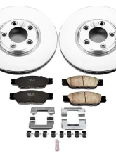 Power Stop Z17 Evolution Geomet Coated Brake Kit Front Ford Thunderbird 2002-2005                                     - CRK1351 - Image 2