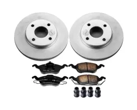 Power Stop Z17 Evolution Geomet Coated Brake Kit Front Ford Focus 2000-2004
