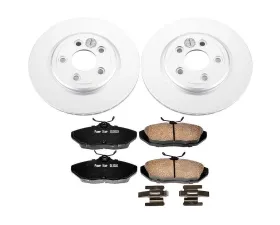 Power Stop Z17 Evolution Geomet Coated Brake Kit Rear Ford Thunderbird 2002-2005