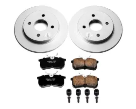 Power Stop Z17 Evolution Geomet Coated Brake Kit Rear Ford Fiesta 2014-2019