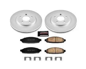Power Stop Z17 Evolution Geomet Coated Brake Kit Front Ford Crown Victoria 2003-2011