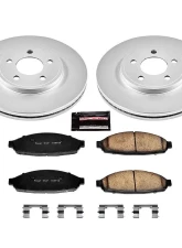 Power Stop Z17 Evolution Geomet Coated Brake Kit Front Ford Crown Victoria 2003-2011                                     - CRK1364 - Image 2
