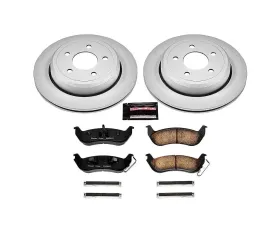 Power Stop Z17 Evolution Geomet Coated Brake Kit Rear Ford Crown Victoria 2003-2011