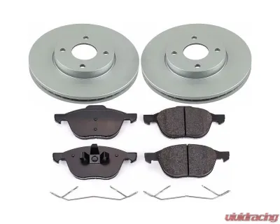 Power Stop Z17 Evolution Geomet Coated Brake Kit Front Ford Focus 2005-2007 - CRK1377