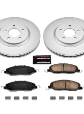 Power Stop Z17 Evolution Geomet Coated Brake Kit Front Ford Mustang 2005-2010                                     - CRK1380 - Image 2