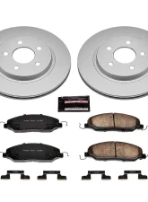 Power Stop Z17 Evolution Geomet Coated Brake Kit Rear Ford Mustang 2005-2011                                     - CRK1384 - Image 2