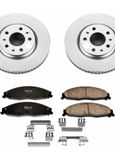 Power Stop Z17 Evolution Geomet Coated Brake Kit Front Cadillac CTS 2003-2005                                     - CRK1423 - Image 2