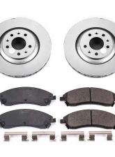 Power Stop Z17 Evolution Geomet Coated Brake Kit Front Cadillac CTS 2006-2007                                     - CRK1429 - Image 2