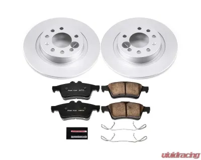 Power Stop Z17 Evolution Geomet Coated Brake Kit Rear Pontiac Solstice 2006-2009 - CRK1436