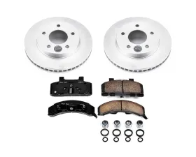 Power Stop Z17 Evolution Geomet Coated Brake Kit Front Buick Century 1983-1996