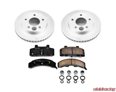 Power Stop Z17 Evolution Geomet Coated Brake Kit Front Buick Century 1983-1996 - CRK1487
