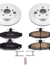 Power Stop Z17 Evolution Geomet Coated Brake Kit Rear Chevrolet Camaro 1993-1997                                     - CRK1531 - Image 2