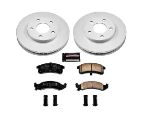 Power Stop Z17 Evolution Geomet Coated Brake Kit Front Buick LeSabre 1994-1999