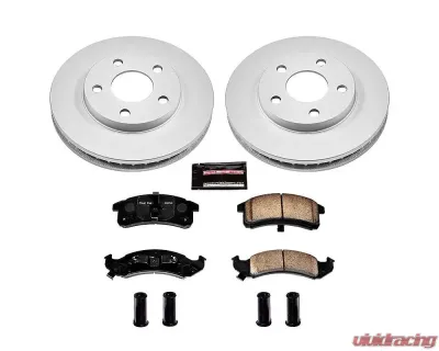 Power Stop Z17 Evolution Geomet Coated Brake Kit Front Buick LeSabre 1994-1999 - CRK1534