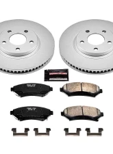 Power Stop Z17 Evolution Geomet Coated Brake Kit Front Buick LeSabre 2000-2004                                     - CRK1542 - Image 2