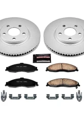 Power Stop Z17 Evolution Geomet Coated Brake Kit Front Chevrolet Camaro 1998-2002                                     - CRK1547 - Image 2