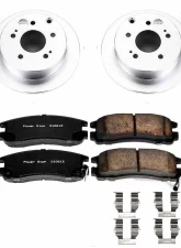 Power Stop Z17 Evolution Geomet Coated Brake Kit Rear Mitsubishi Eclipse 2006-2012                                     - CRK155 - Image 2