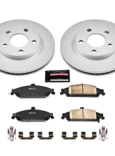 Power Stop Z17 Evolution Geomet Coated Brake Kit Front Chevrolet Classic 2004-2005                                     - CRK1551 - Image 2